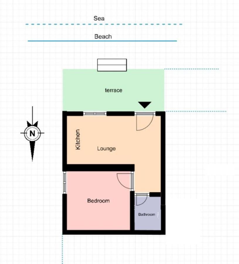 ניסקי Kaminaki Beachfront Apartments מראה חיצוני תמונה